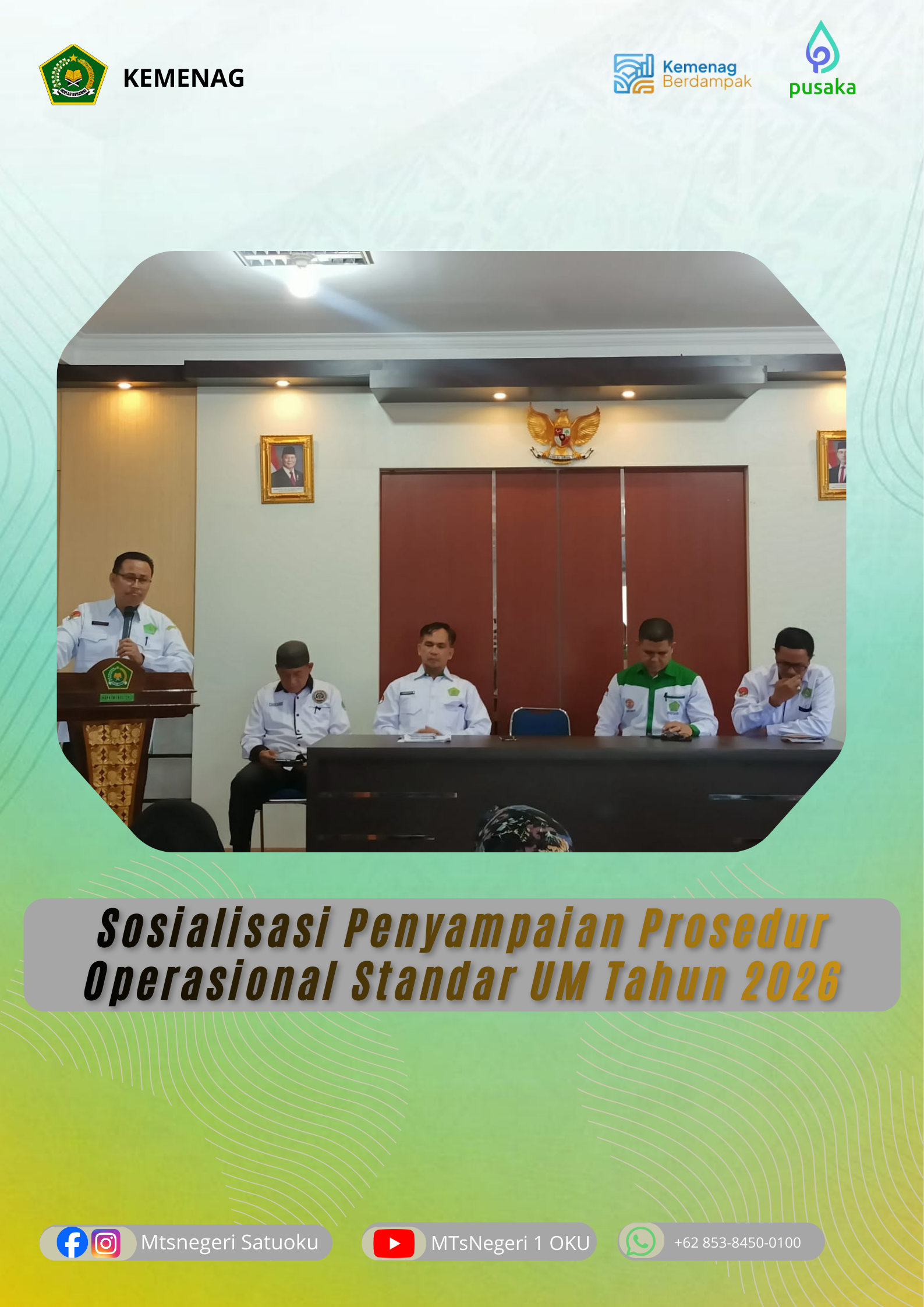 Sosialisasi POS panduan operasional standart UM
