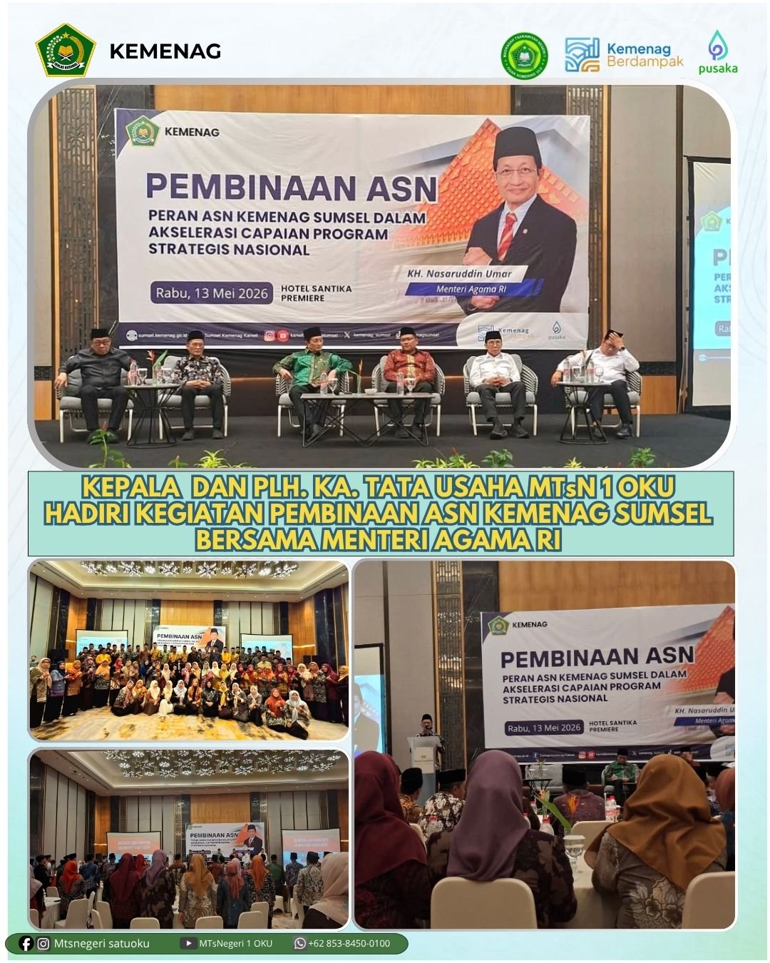 Pembinaan ASN se Sumatera Selatan