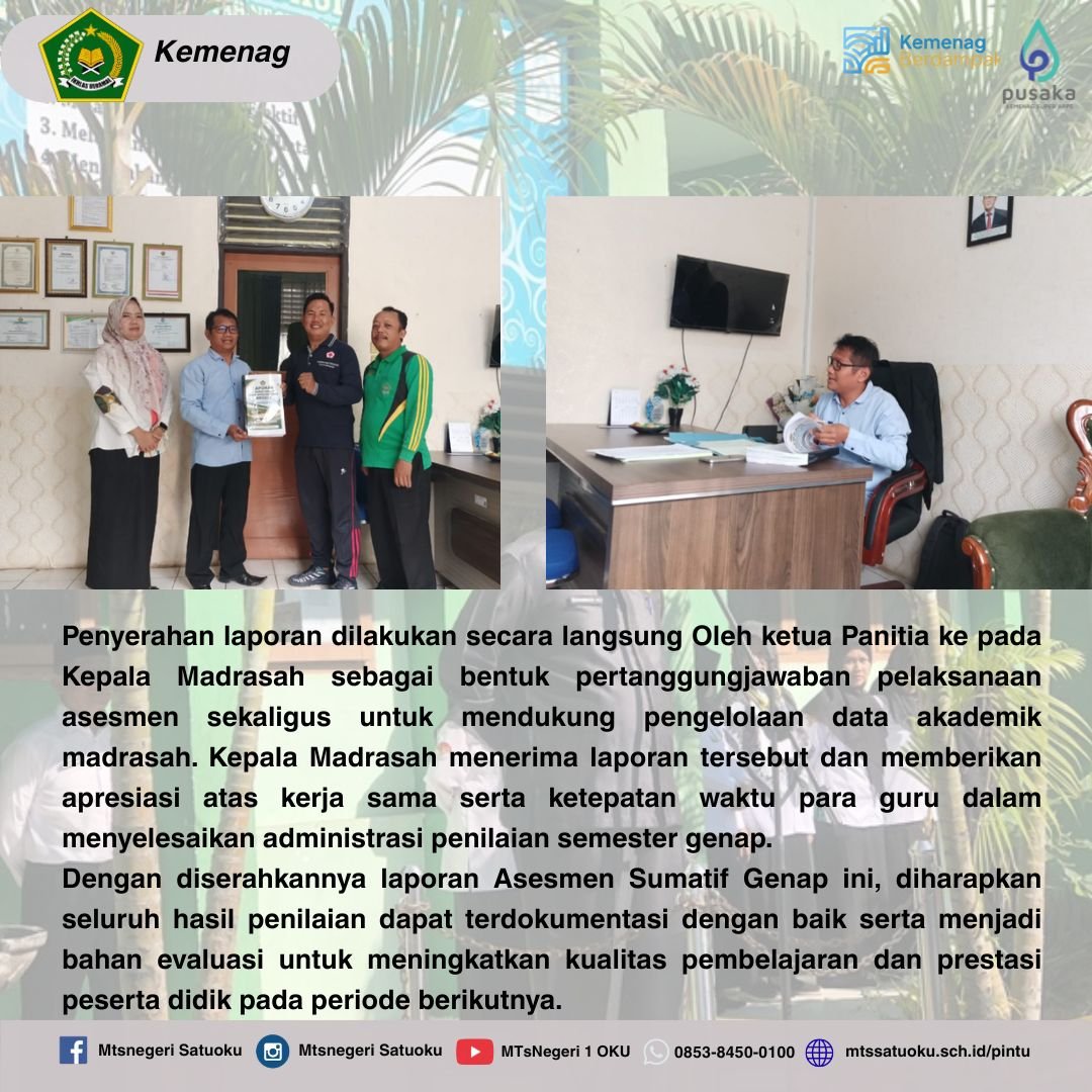Laporan ASAS Genap T.A 2025/2026