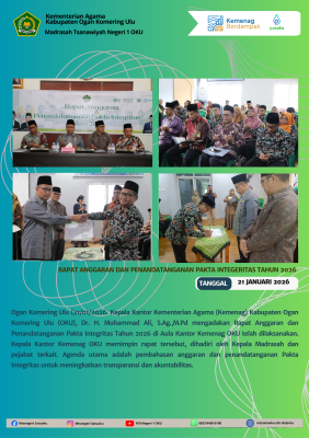 Rapat Anggaran dan Penandatanganan Pakta Integeritas Tahun 2026