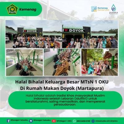 Halal Bihalal MTsN 1 OKU